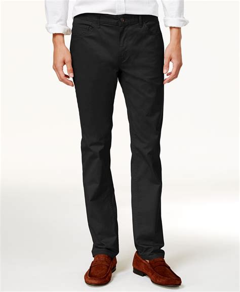 michael kors parker slim fit midnight|parker fritz pant.